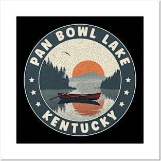 Pan Bowl Lake Kentucky Sunset Posters and Art